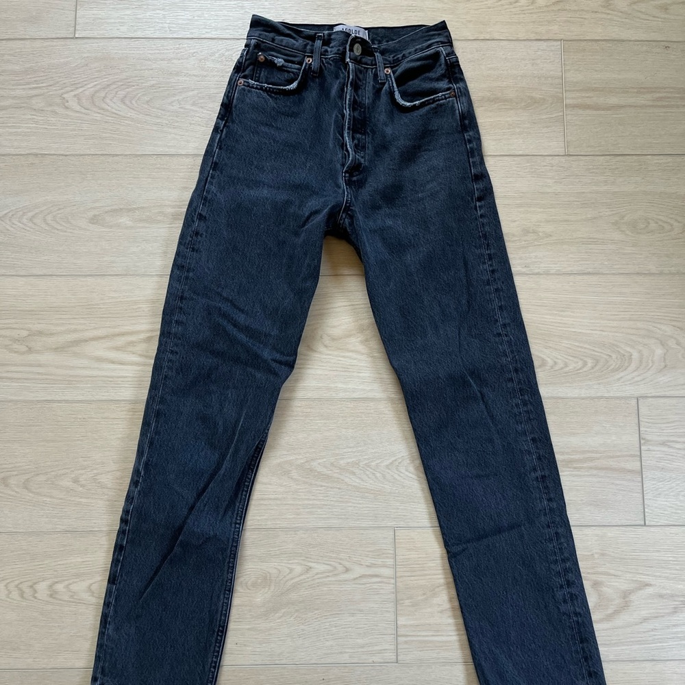 Agolde black jeans